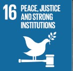 16 PEACE JUSTICE AND STRONG INSTIUTIONS